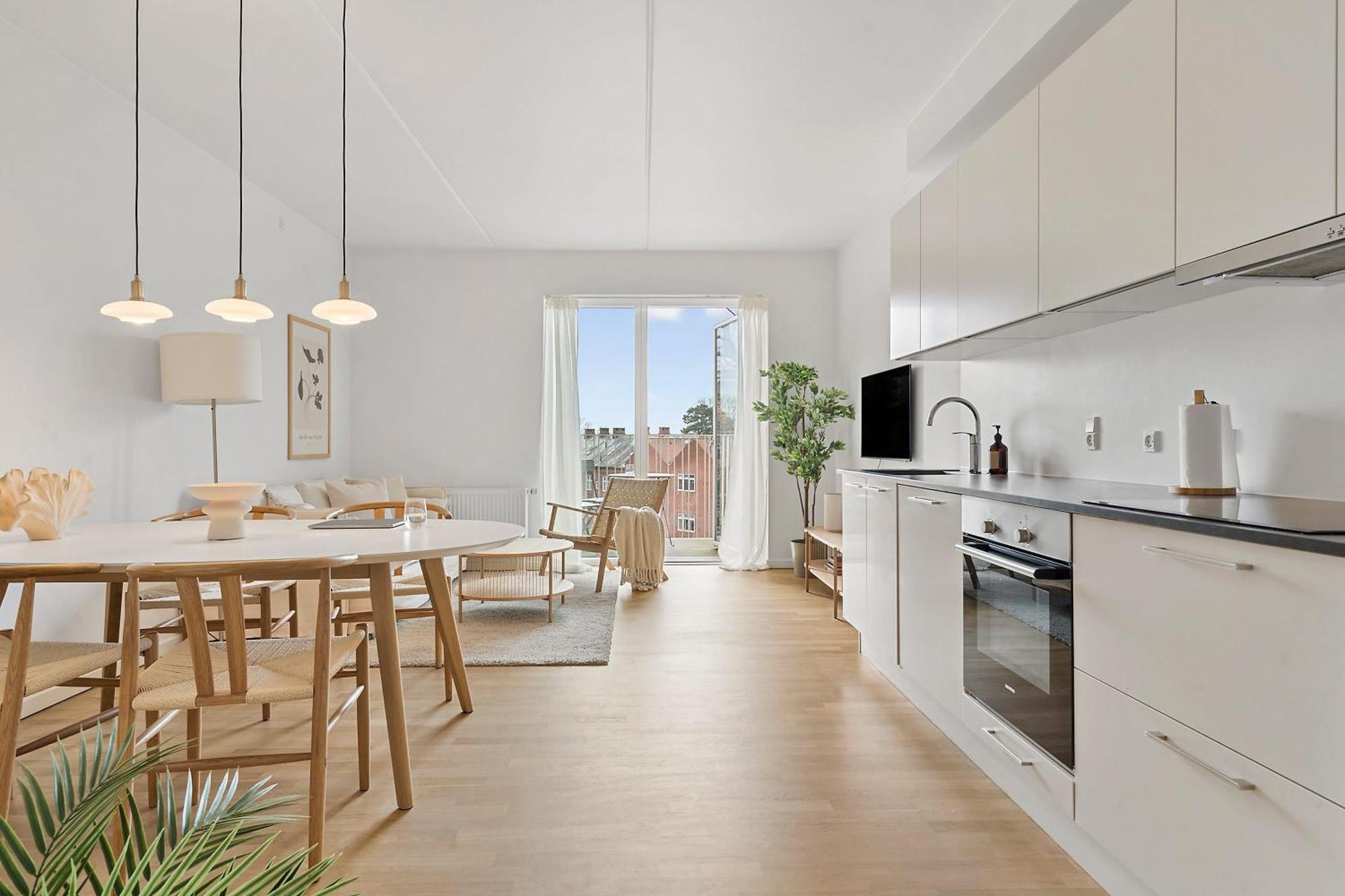 A Stylish Getaway In Modern Surroundings Lägenhet Århus Exteriör bild